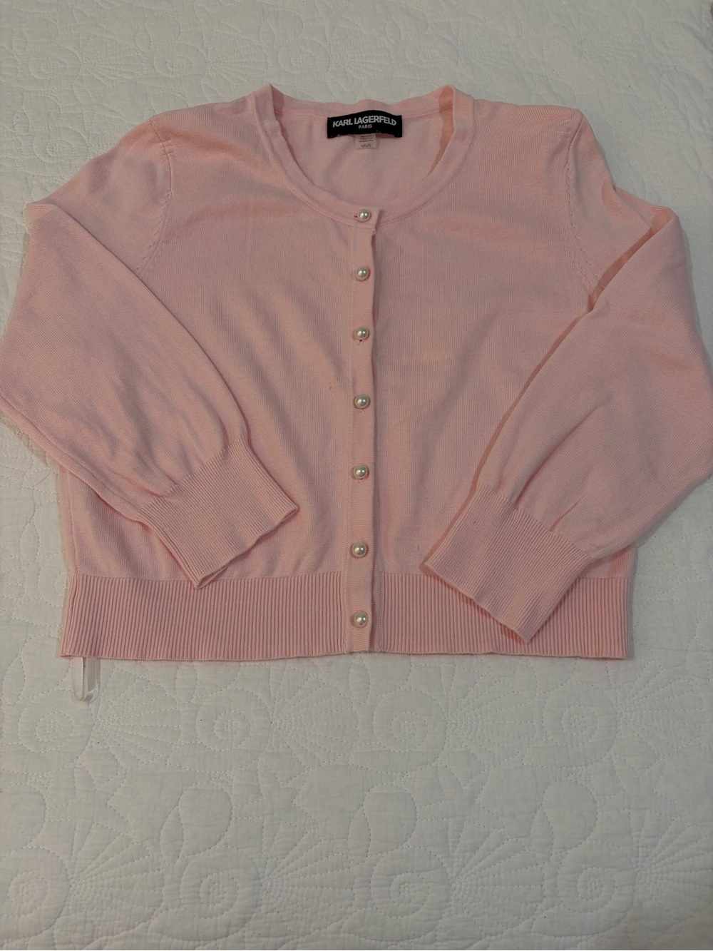 Woman’s sweater baby pink large